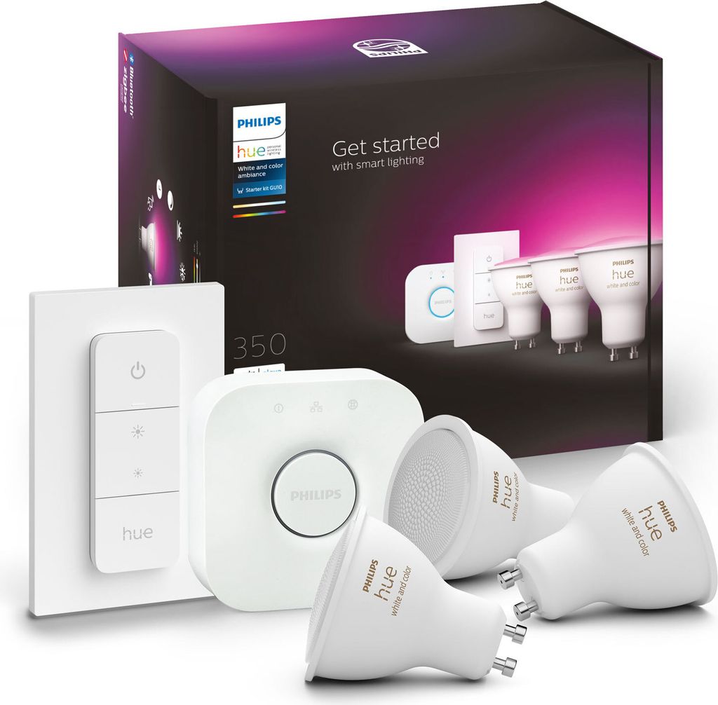Startovací sada Philips Hue Ambiance GU10 34010700 včetně Obrázek produktu 