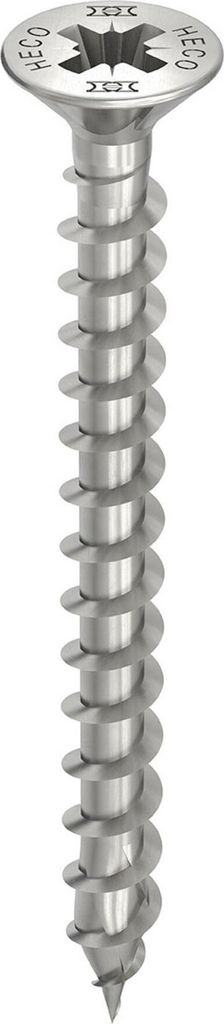 Heco -TOPIX-plus 4,0x50 Var.Vollgew. PZD-2 Senkk. blank, gleitbeschichtet, 61684