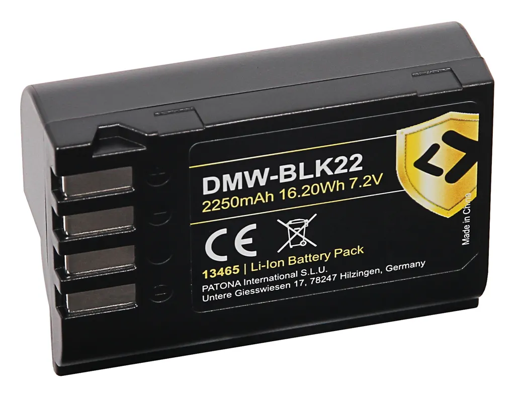 Batteria Panasonic DMW-BLK22 Originale per Lumix S5II GH6 GH5 - Promo