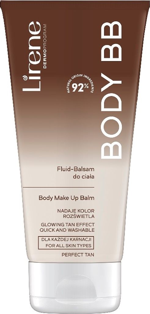 Lirene Perfect Tan Fluid-Balsam do ciała BB, 175 ml Zdjęcie produktu 