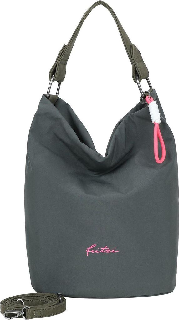 Fritzi aus Preußen Schultertasche Lea Hobo Olive tannengrün