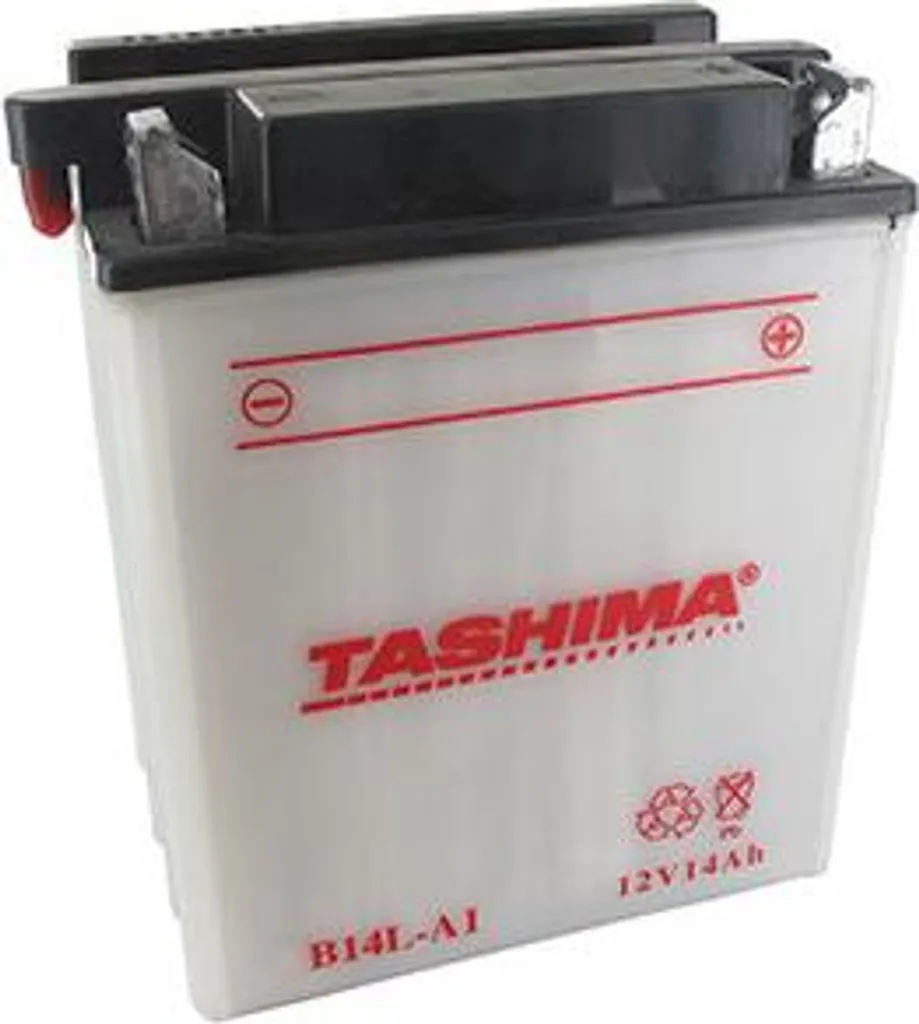 Batterie 12V 14Ah pour Moto Tashima - Solution Démarrage Fiable 12V 14A