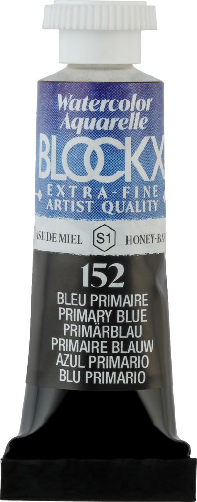 Blockx 3x Aquarellfarbe, Primärblau - Tube 5ml - Primärblau 43152BXC