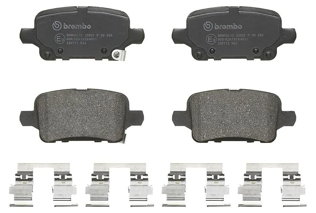 Plaquettes de frein BREMBO P 59 095 idéal pour conduite sécurisée