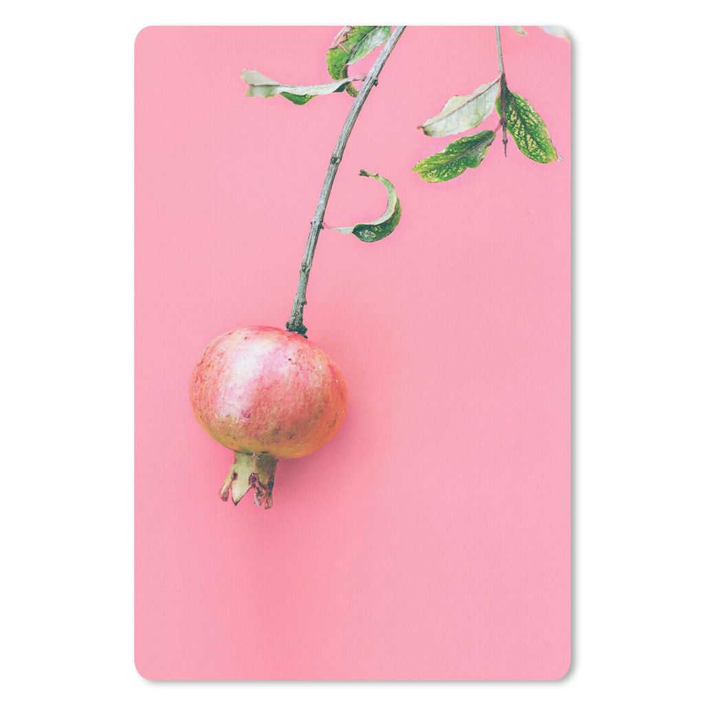 MuchoWow Mauspad Mousepad Pflanzen - Sommer - Rosa 18x27 cm - Mousepads - Maus Mat - Pad - Mausunterlage