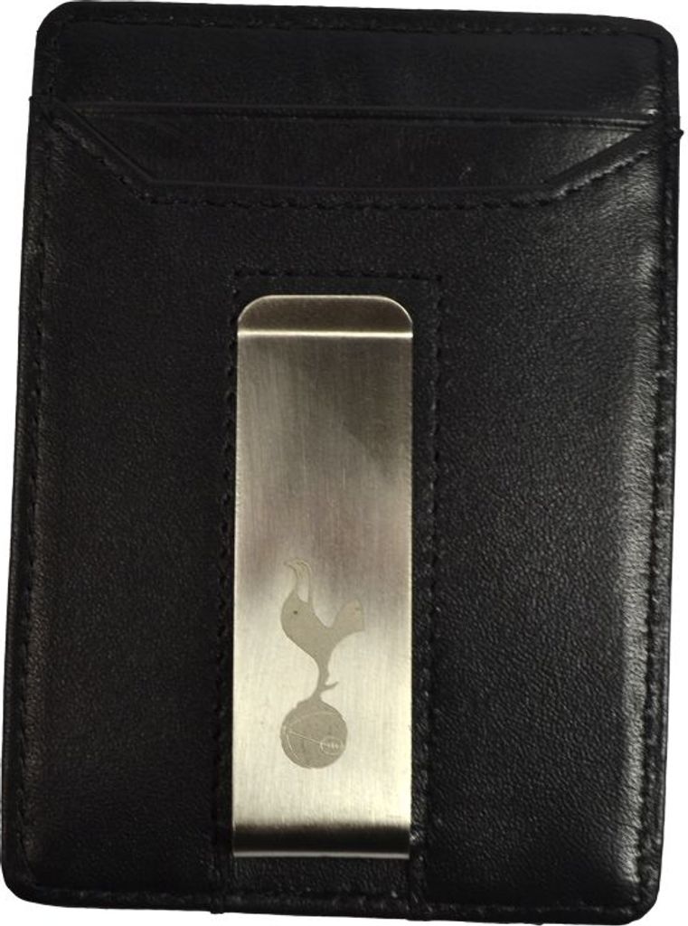 Tottenham Hotspur FC - Leder Brieftasche BS4580 (Einheitsgröße) (Schwarz)