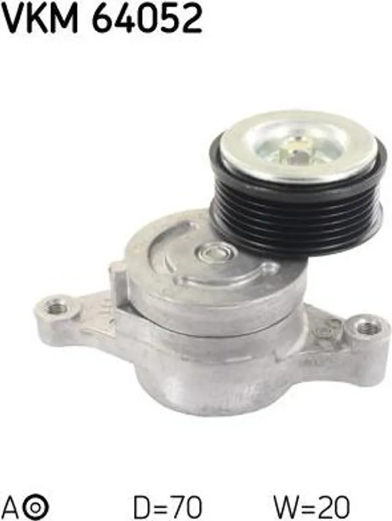 SKF VKM 64052 Rouleau Tendeur pour Courroie ZJ3815980B - Qualité OE