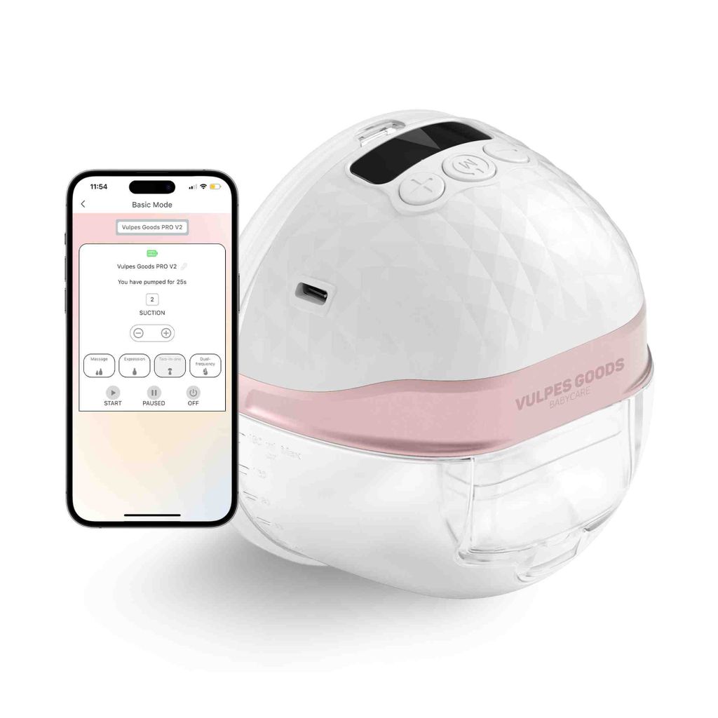 Vulpes Goods Einzelne Milchpumpe, Mit APP, Milchpumpe Produktbild 