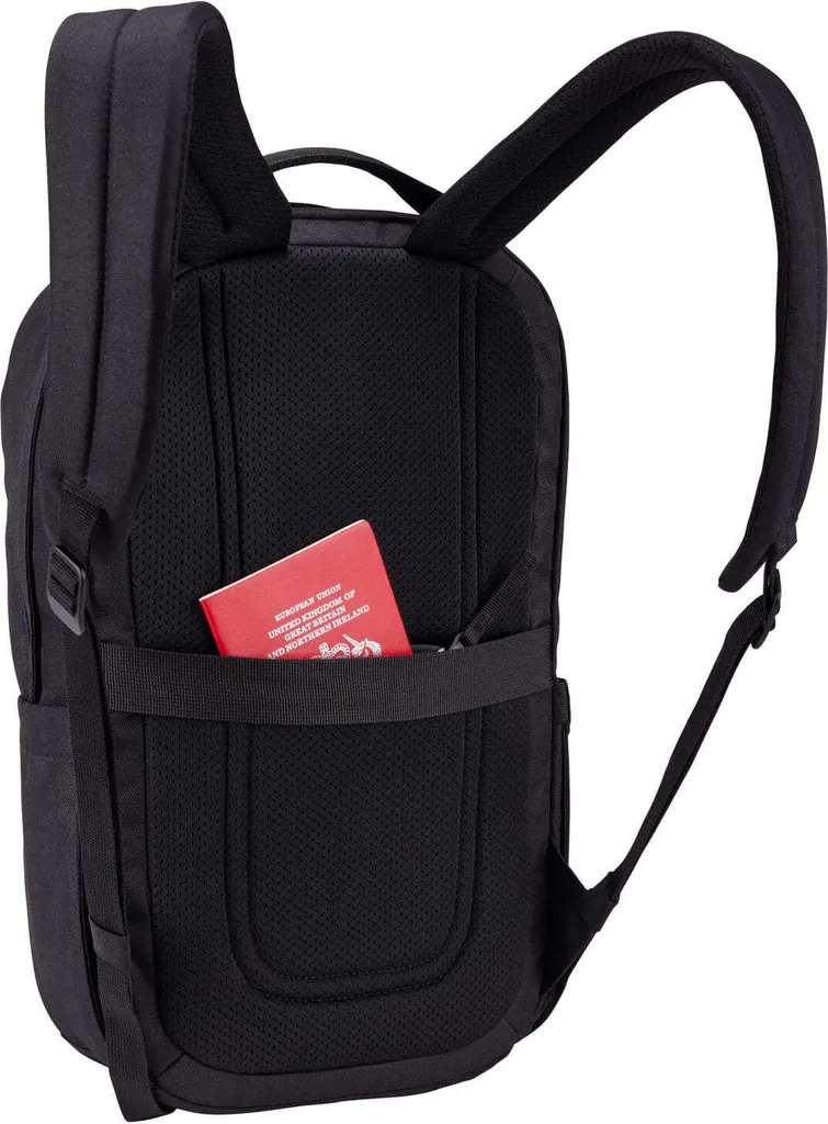 Invigo Eco Backpack 14" Noir - Sac à Dos Ordinateur Durable et Élégant