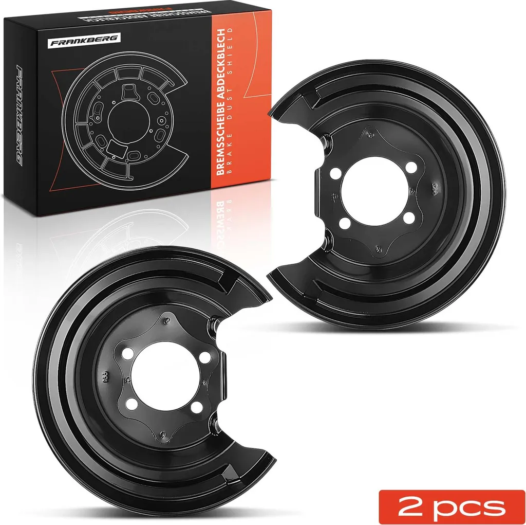 Kit 2 Tôles d'Ancrage pour Frein Arrière Toyota Yaris 2012 à 2018