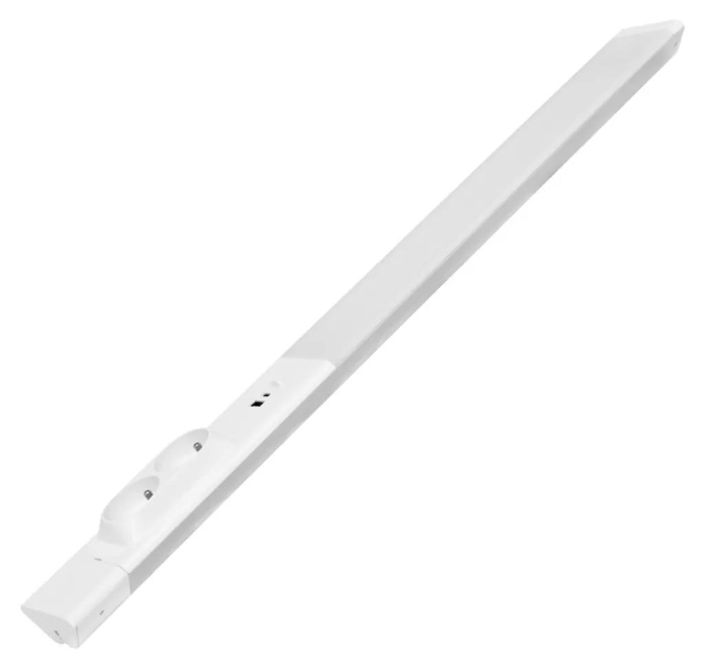 Éclairage Plan de Travail LED 60cm avec Prises pour Petit Électroménager