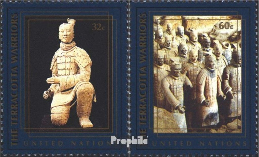Briefmarken UNO - New York 1997 Mi 748-749 (kompl.Ausg.) postfrisch Kultur- und Naturerbe