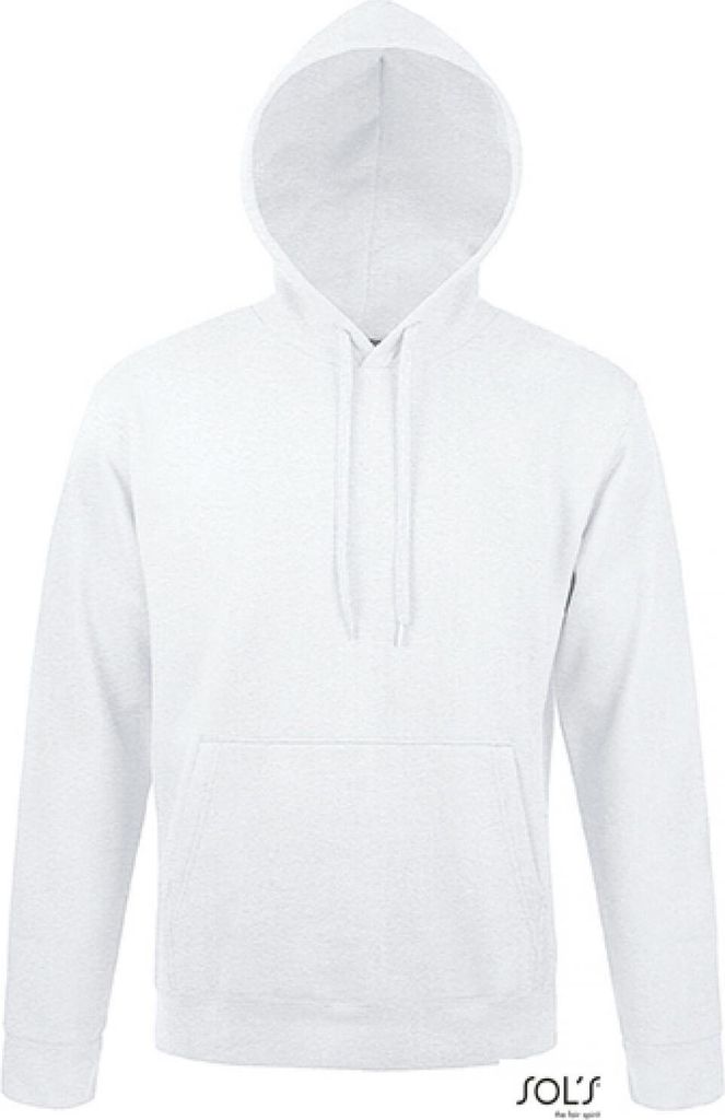 SOLs 47101 | Uni Hooded Sweat-Shirt Snake / Kapuzenpulli Innen angerau - Farbe: Ash (Heather) - Größe: XXL