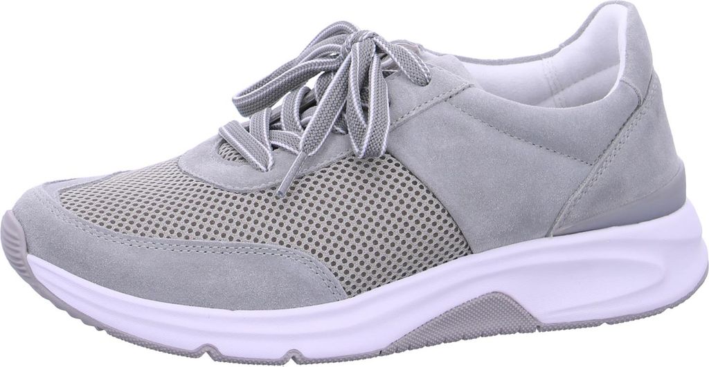 Gabor ROLLINGSOFT Damenschuhe - sportliche Schnür- Halbschuhe grün Freizeit NEU