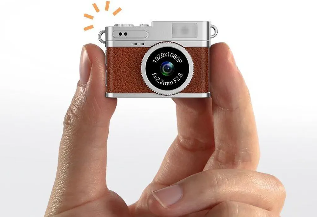Caméra compacte 1080p XREC X4 2MP avec écran de prévisualisation - Brown - 2