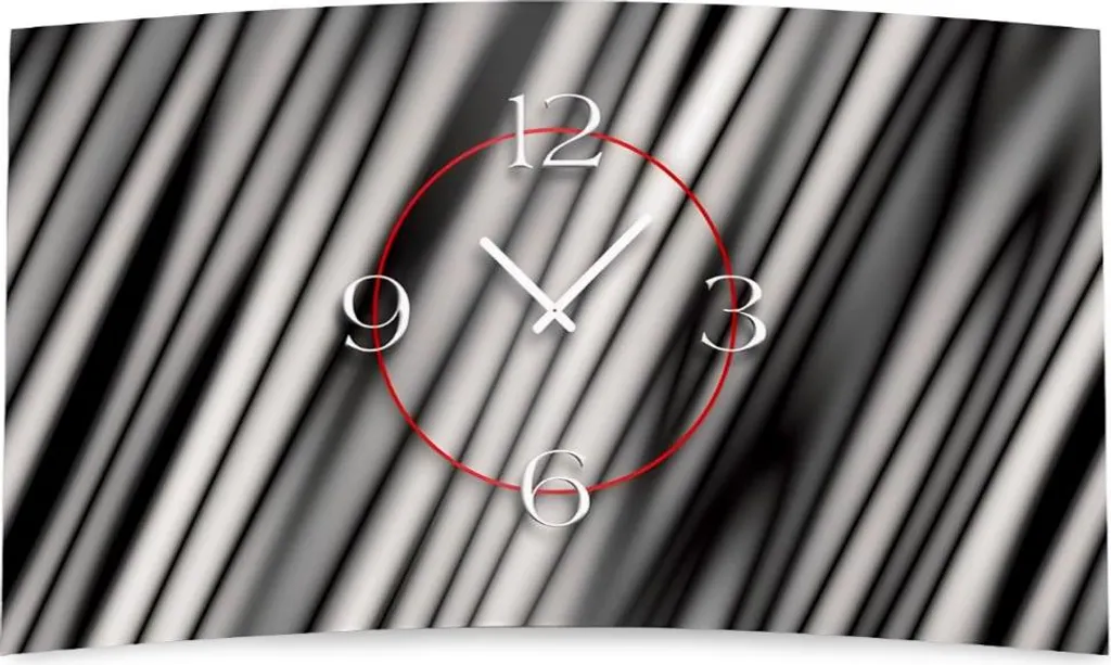 Orologio da Parete Astratto Grigio dixtime 3D-0186 | Design Moderno