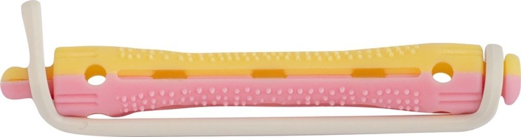 Efalock Perm Styler Kaltwellenwickler rosa/gelb kurz 8 mm 12 Stück