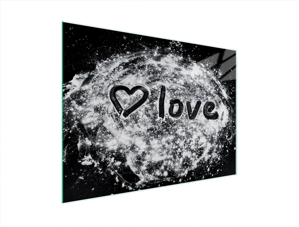 Idee Regalo Cucina: Tagliere Vetro 40x30 Cuore Antigraffio