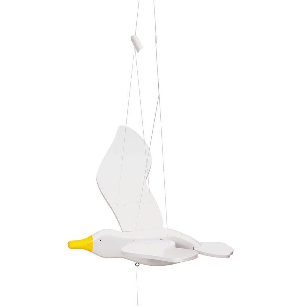 goki 52930 Mouette à bascule, blanc (1 pièce) Image du produit 