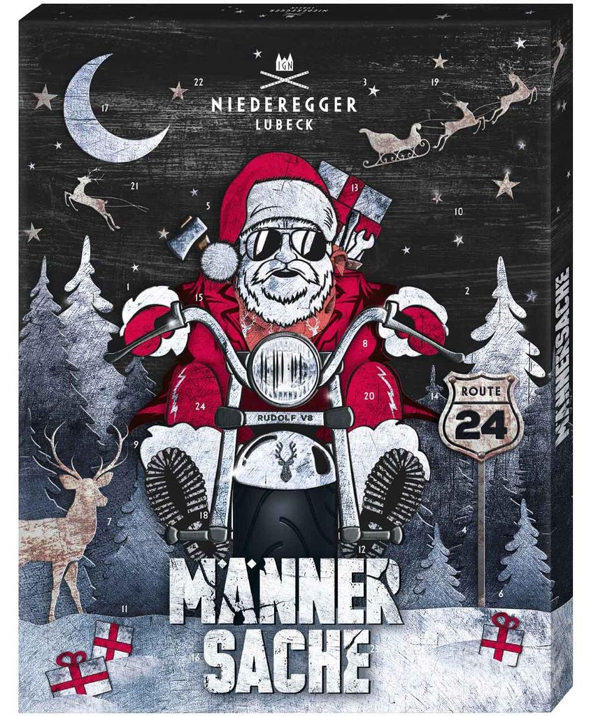 Niederegger Männersache Adventskalender Produktbild 