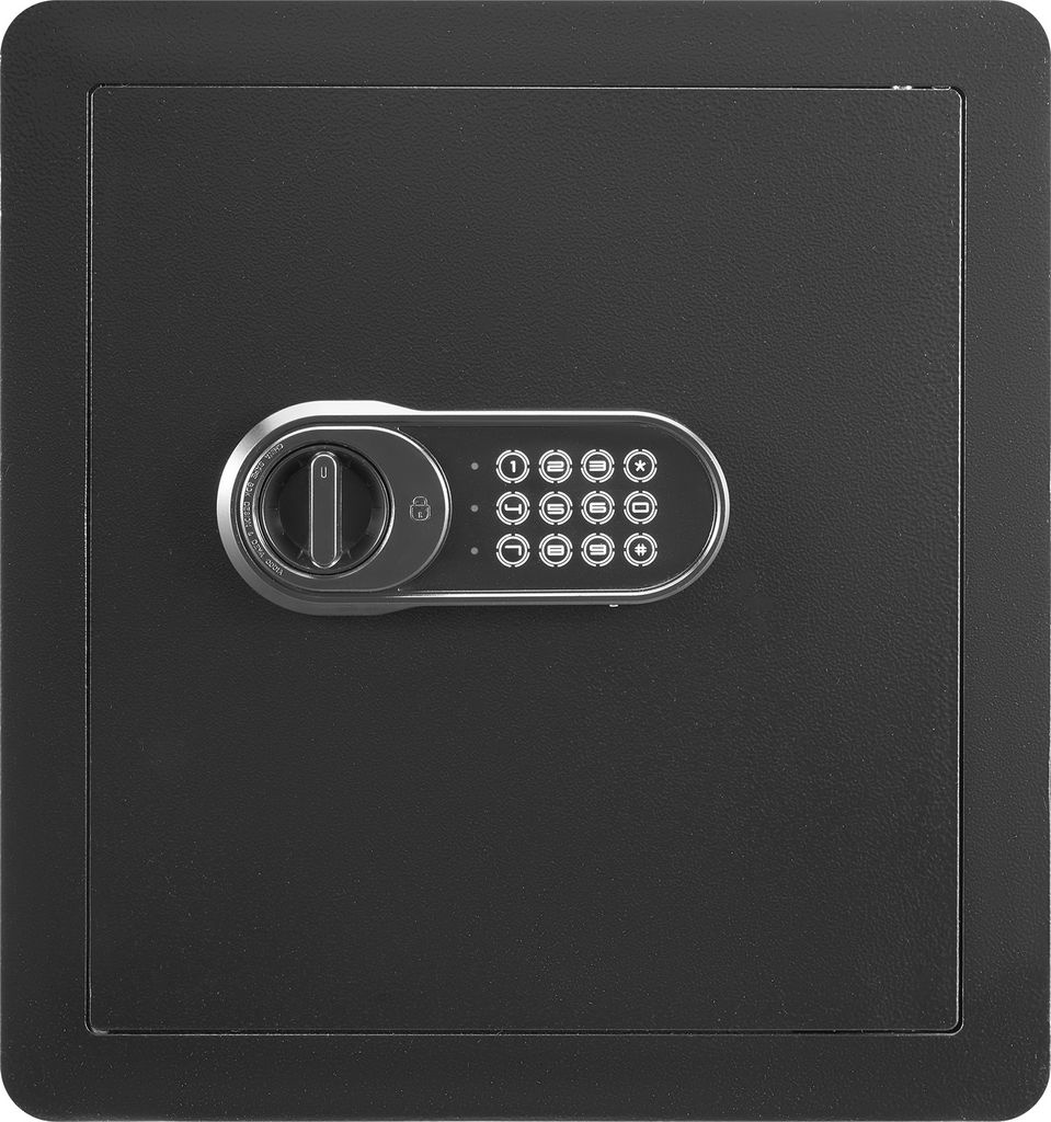 SucceBuy 1,8 Kubikfuß Heimtresor, Stahlsicherheitstresor mit digitalem Tastenfeld und 2 Schlüsseln, feuerfeste Tasche, schützt Bargeld, Schmuck,...