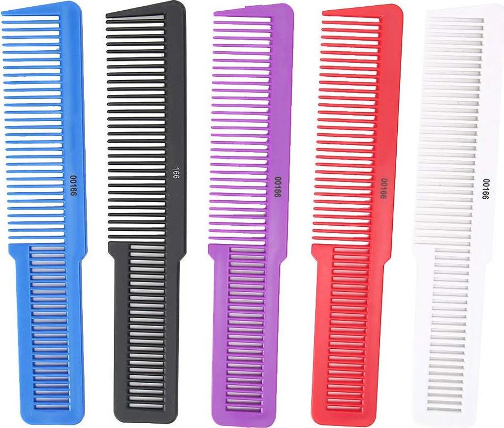 Antistatische Kammenset - 5 Stück | Professionelle Friseurkämme für Styling und Massage