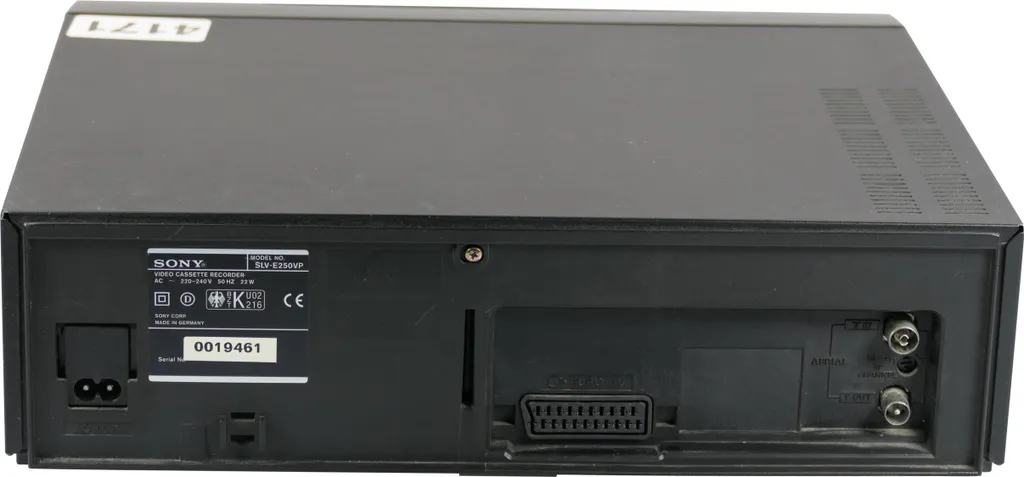 Sony SLV-E250VP Vidéo VHS 4 Têtes avec Rembobinage Rapide et Image Nette - 3