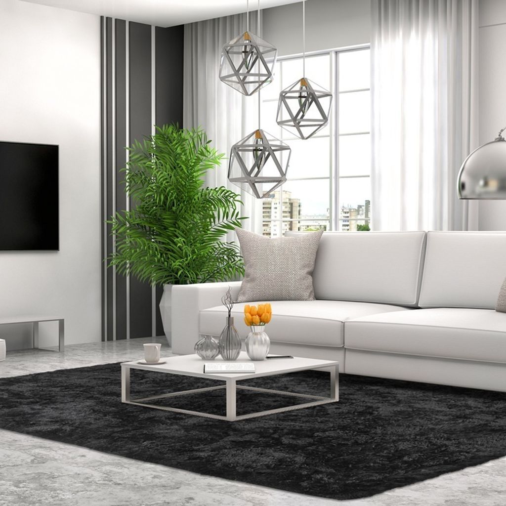 koberec s vysokým vlasem 200 x 300 cm do obývacího pokoje Obrázek produktu 6
