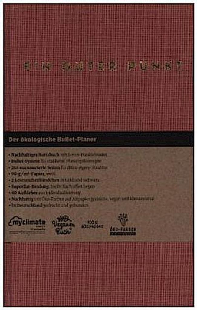 Ein guter Punkt | A5 Bullet Planer (Altrosa)
