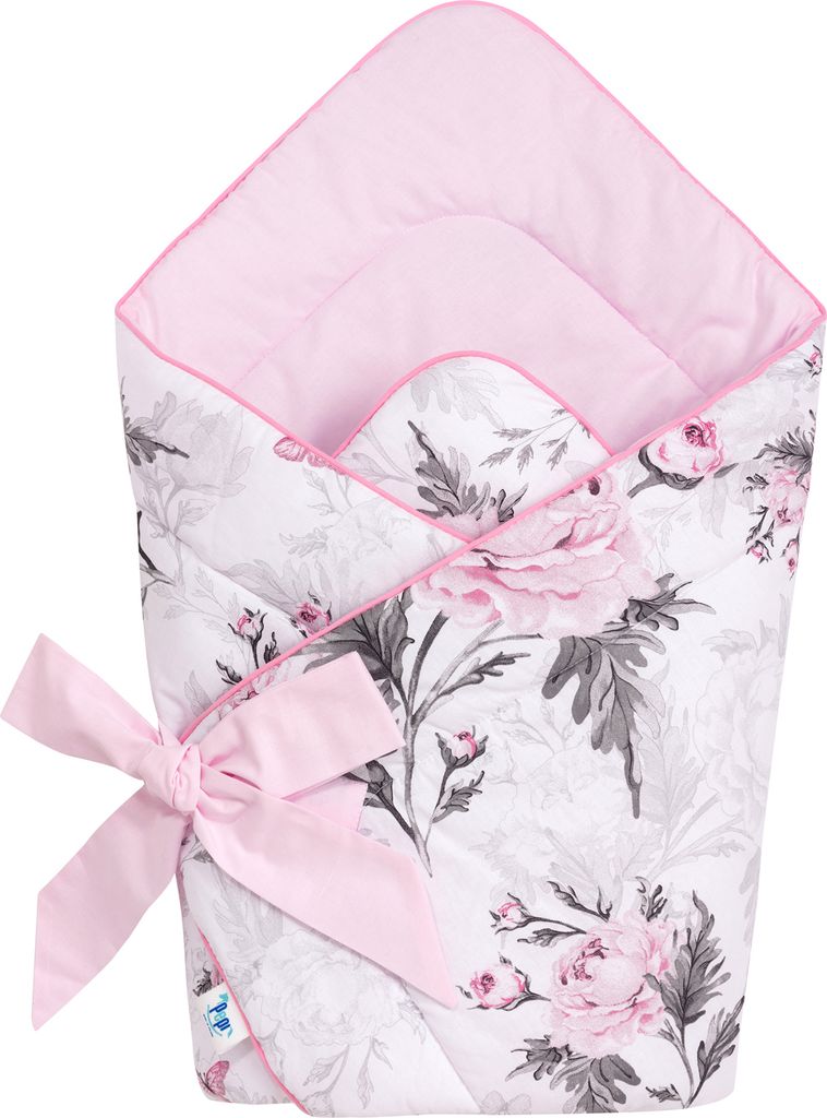 Pepi Babyhörnchen Einschlagdecke - 75×75 cm 100% Baumwolle Produktbild