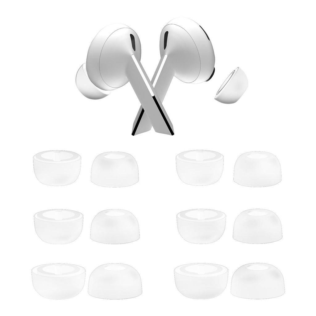 Ersatz-Ohrstöpsel für Samsung Galaxy Buds 3 Pro – 3 Paare (S/M/L) – Weiß