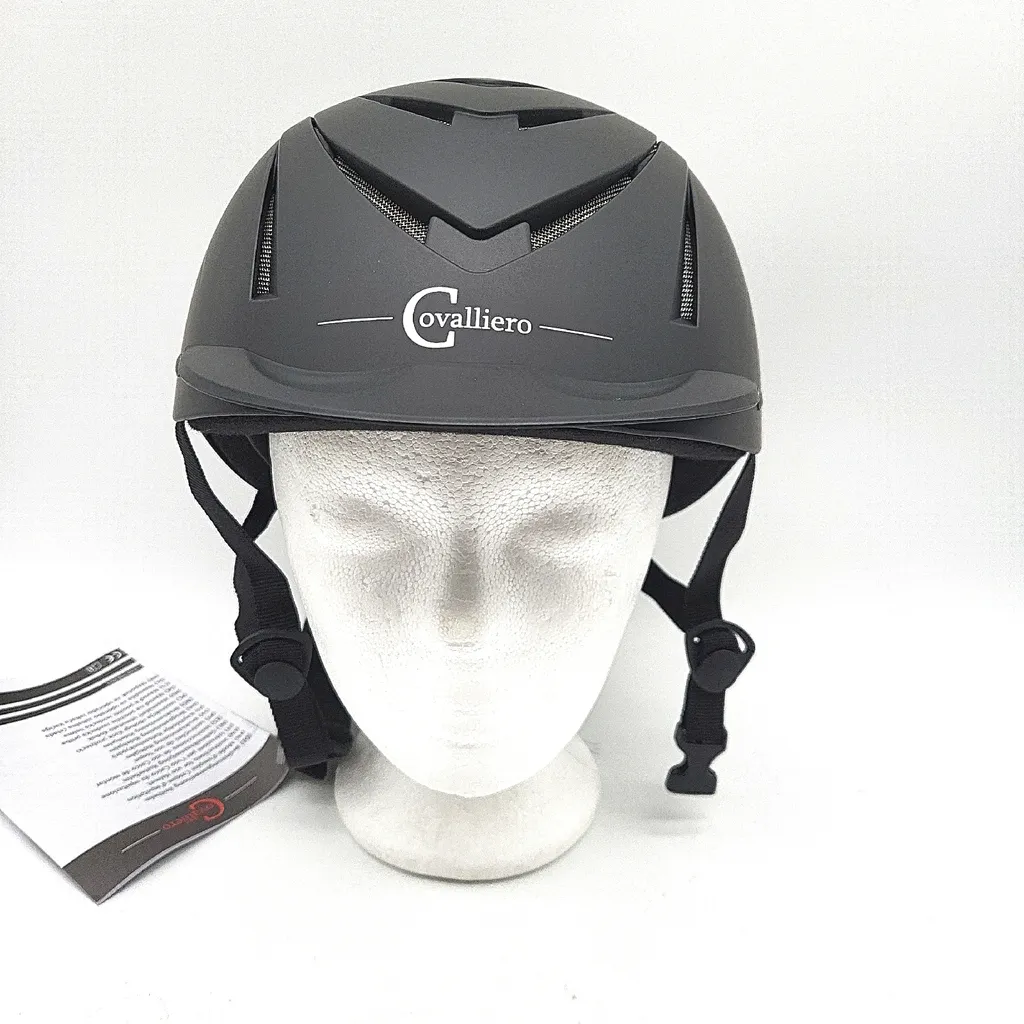 Casque équitation Kerbl Nerron VG1 aéré avec molette de réglage 55-59