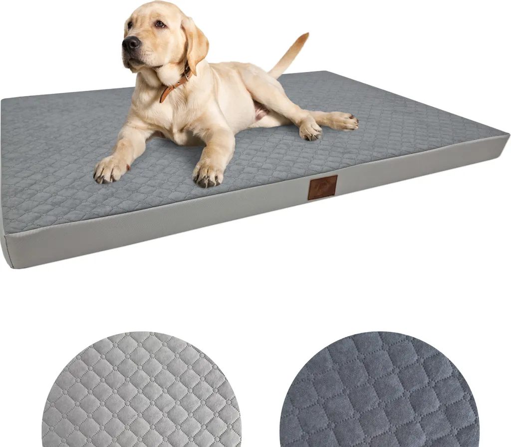 Lit orthopédique pour grand chien - Confort articulaire et détente 110x70