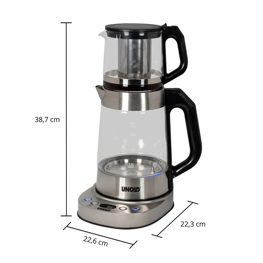 Machine à thé Samovar 1,7L Unold : Idéal pour vos réceptions et thés - 6