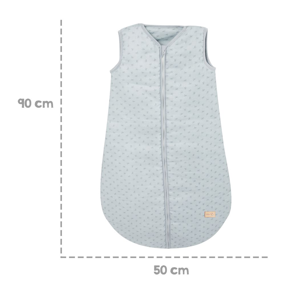 schlafsack 130 cm sterntaler Sommer Esel Emmi Blau/Türkis 0,5 TOG ☆ Nostalgic Size:2.5 x 3m Babyschlafsack Test