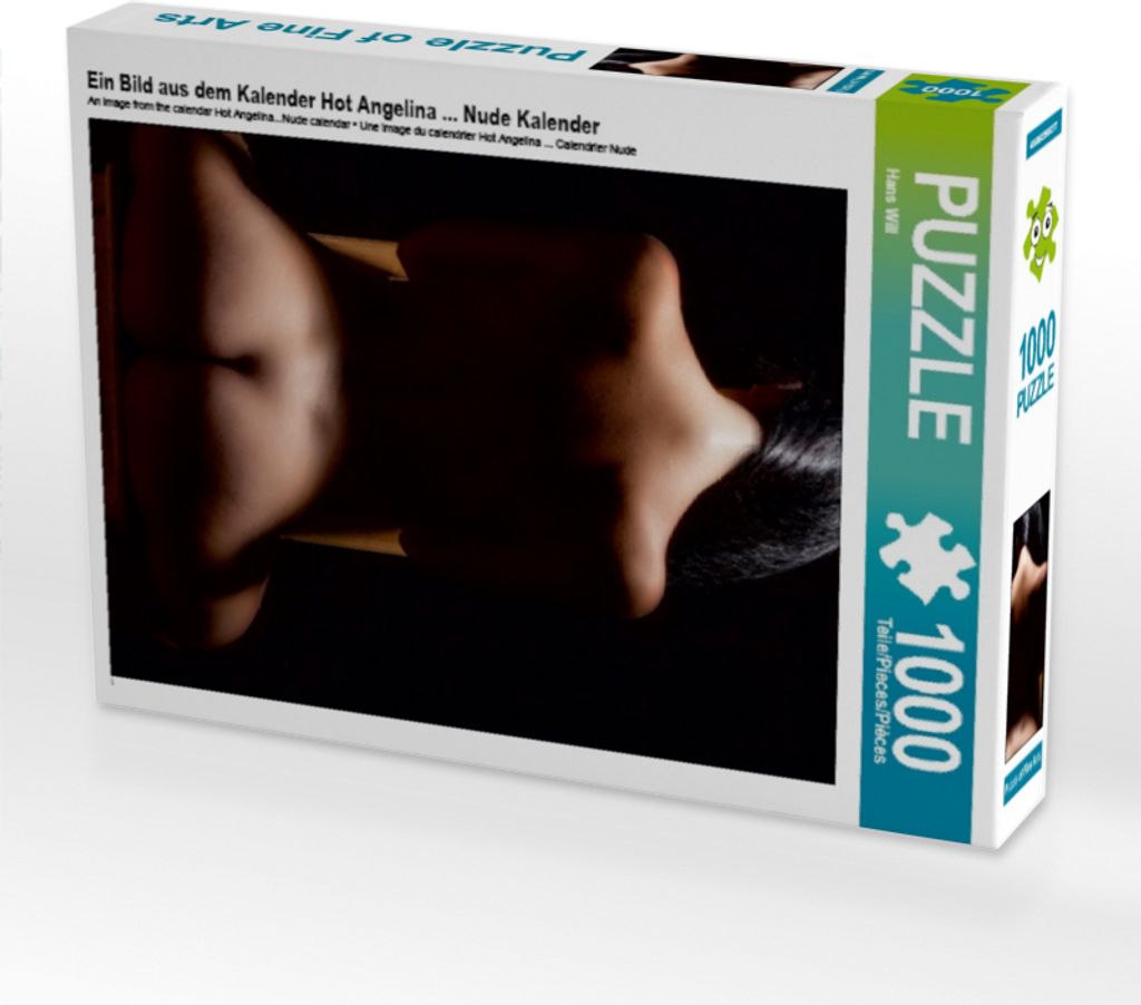 Calvendo Ein Bild aus dem Kalender Hot Angelina ... Nude Kalender 1000 Teile Puzzle hoch 480x640mm, Will Hans; 7368814