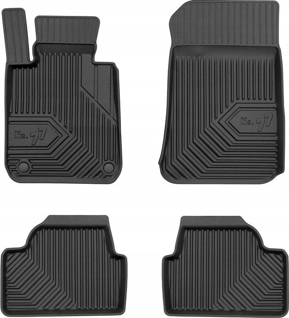Gummimatten BMW 1 E87 2004-2011 Kofferraum 77