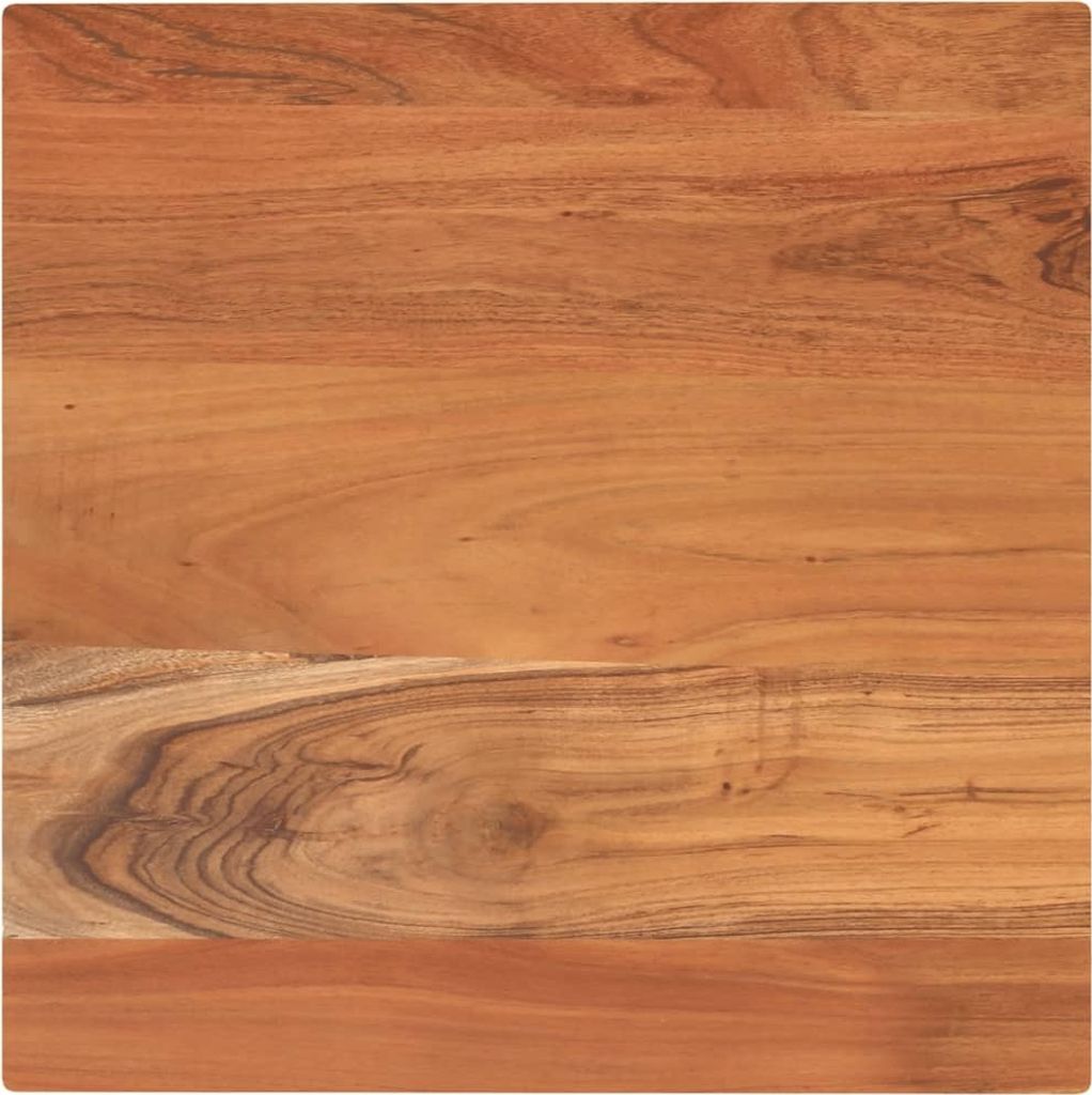 Tischplatte 60x60x3,8 cm Quadratisch Massivholz Akazie