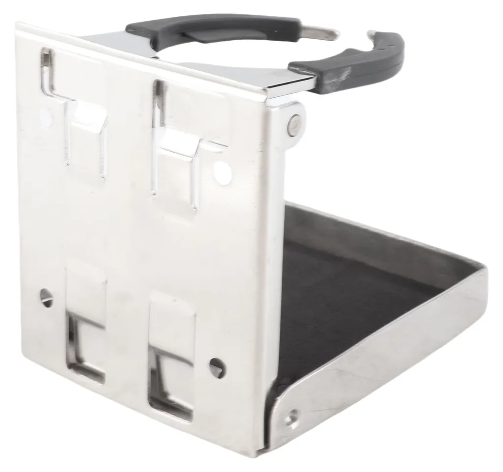 Support de verre repliable inox 304 ajustable pour camping-car et van