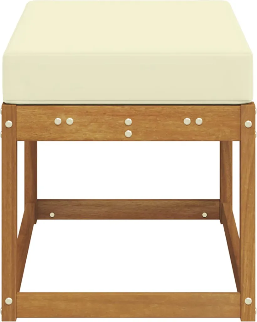 Sgabello Panca vidaXL in Acacia 79 cm - Arredo Naturale per Casa - 4