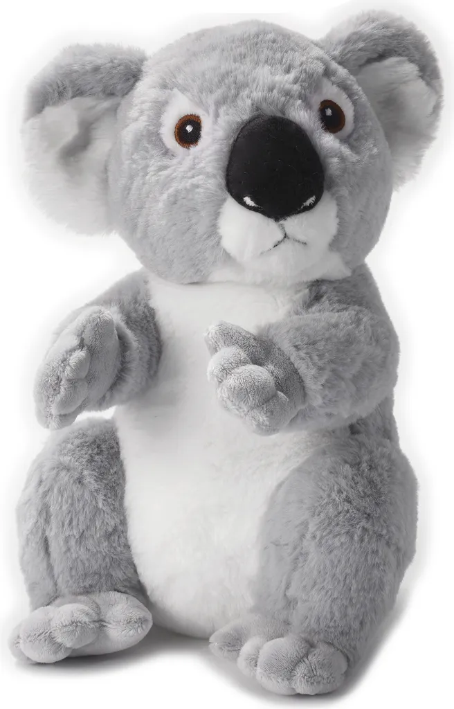 Play Eco Peluche Koala 29 cm : Doudou Éco-responsable en Plastique Recyclé