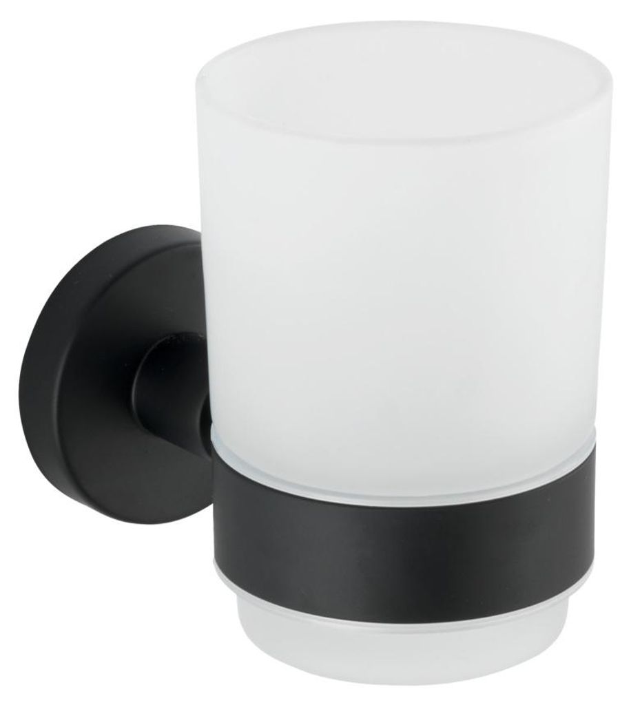 WENKO Zahnputz Becher Bürsten Halter Bad Accessoires Uno Produktbild 