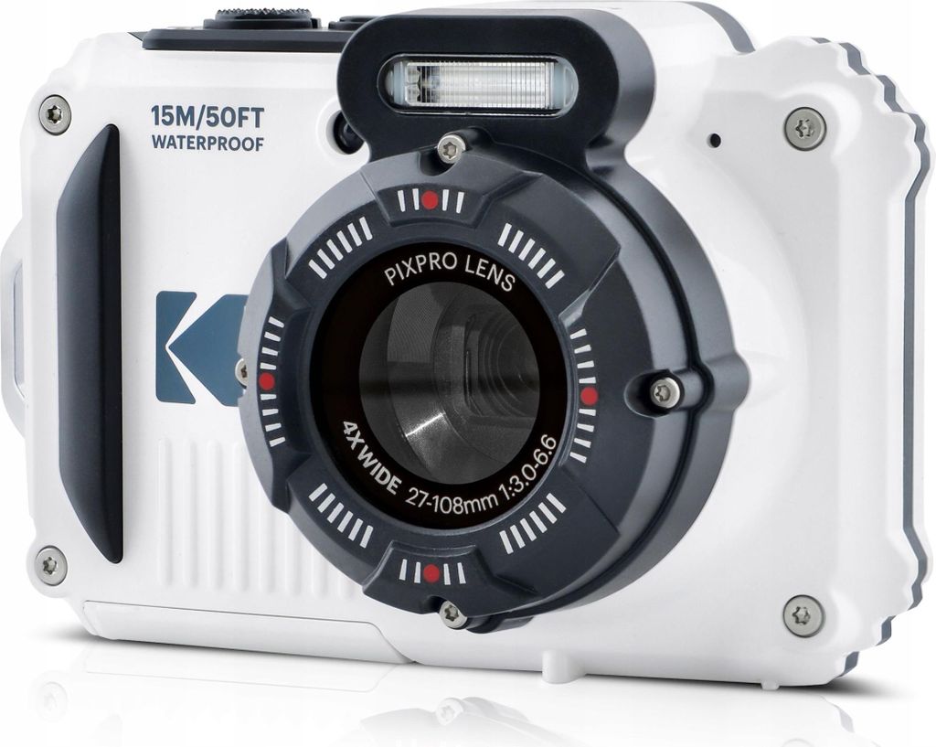 KODAK Pixpro WPZ2 - Fotocamera digitale compatta bianca Immagine del prodotto 