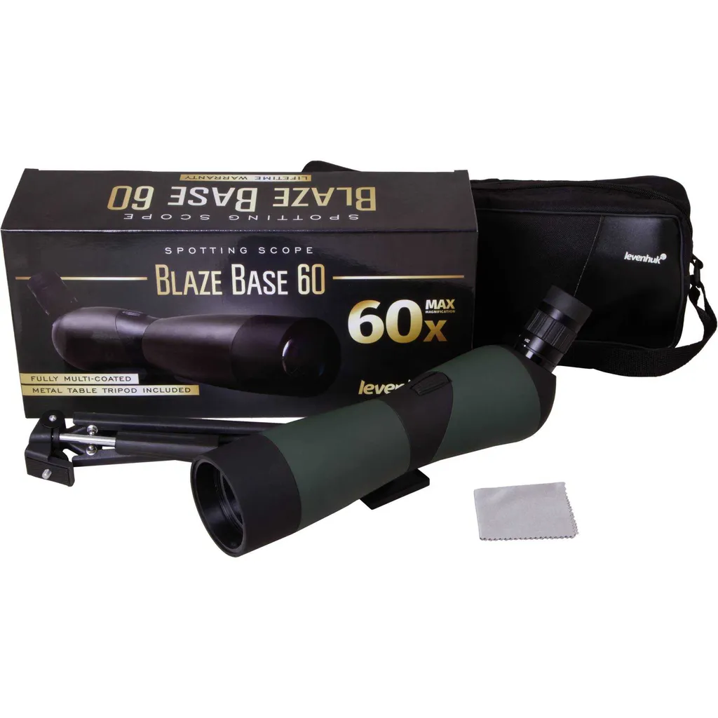Longue-vue Blaze BASE 60 Levenhuk optique BK-7 traitée multicouche 60mm - 7