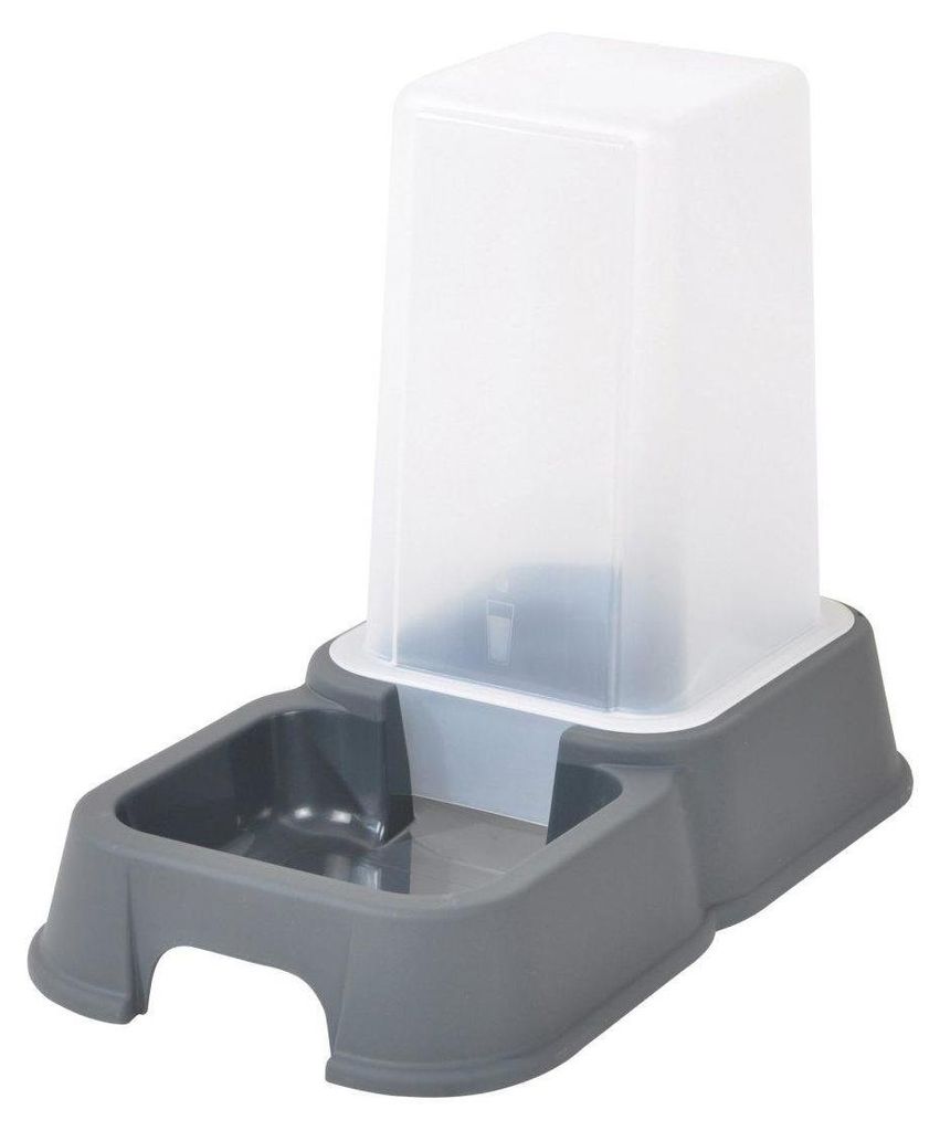 Spender für Futter und Wasser, 3,5 l, grau Produktbild 