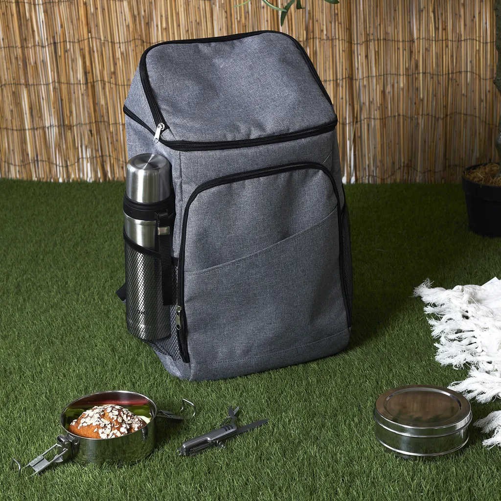 Sac à Dos Glacière Isotherme 26L - Sac à Déjeuner Étanche avec Poches