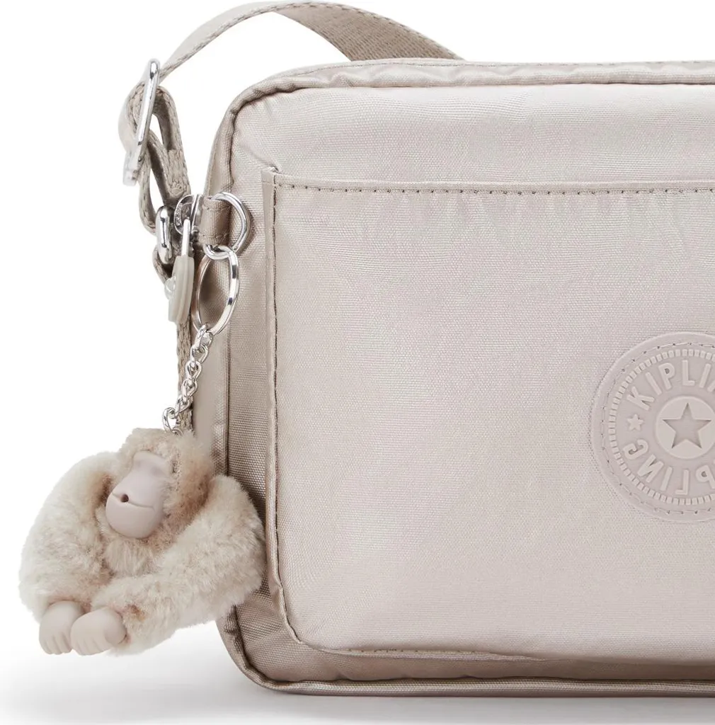 Sac à main Kipling Abanu M 24 cm en nylon robuste à multiples poches - 5