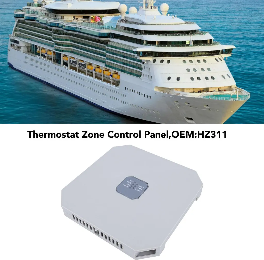 Système de régulation HZ311 blanc à zone unique pour yacht et bateau
