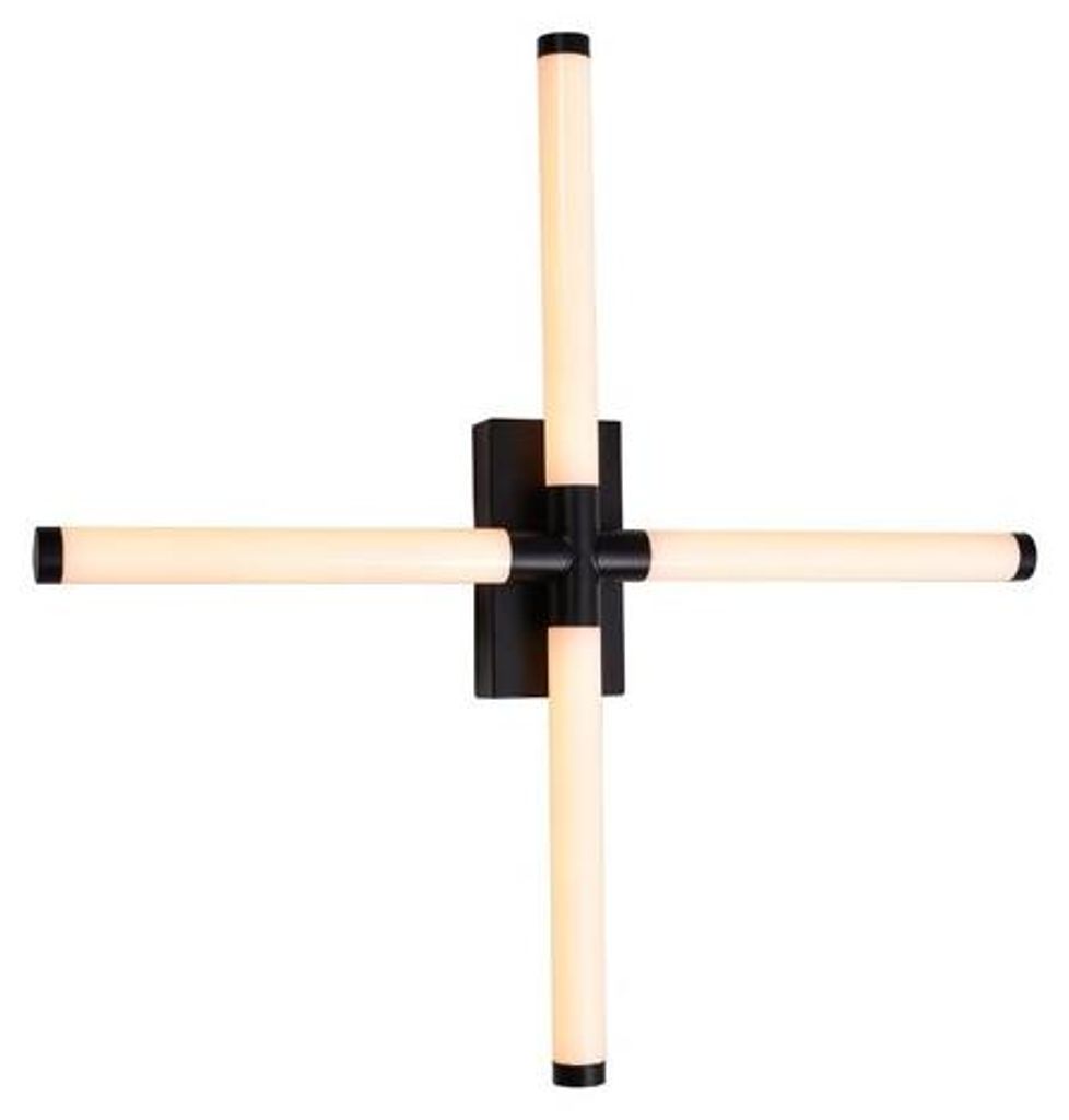 Rabalux 75046 Badezimmerleuchten Tilora LED 16 Metall Kunststoff schwarz