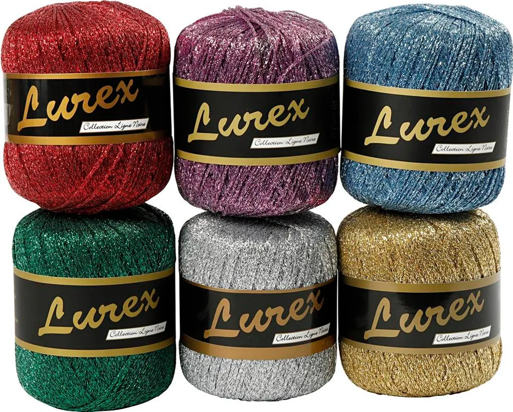 Fil Brillant Anti-Casse pour Broderie - Kit 6x160m Polyester Multico